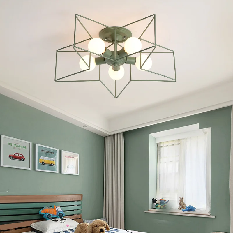 Modern Ceiling Light Macaron Creative Five-pointed Star Nordic Living Bedroom Hallway Kid Child E27 Decor Lighting Fixture Lamps
Modern Ceiling Light Macaron Creative Five-pointed Star Nordic Living Bedroom Hallway Kid Child E27 Decor Lighting Fixture Lamps