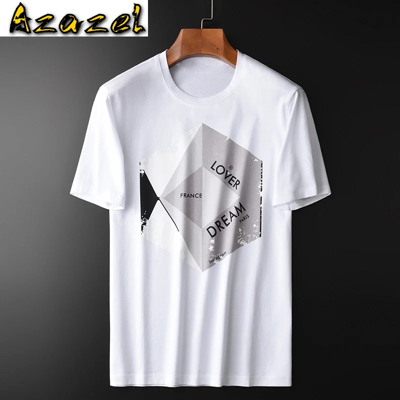 Azazel 100% Cotton Mens T-shirts Luxury Mercerized Round Collar T-shirts Men Plus Size 3XL 4XL Slim Fit White Man T-shirts
Azazel 100% Cotton Mens T-shirts Luxury Mercerized Round Collar T-shirts Men Plus Size 3XL 4XL Slim Fit White Man T-shirts