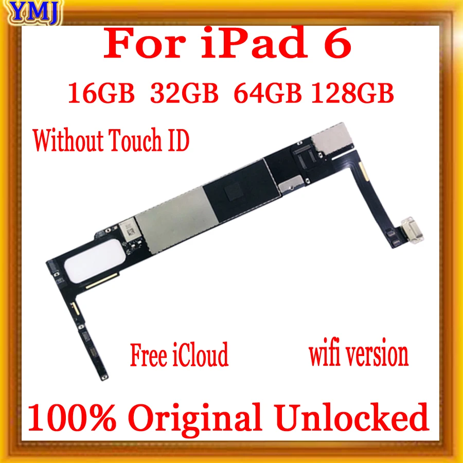 Заводская Разблокировка для iPad 6 Air 2 материнская плата WiFi версия 100% оригинал для iPad 6 Air 2 с/без Touch ID логическая плата A1566
Заводская Разблокировка для iPad 6 Air 2 материнская плата WiFi версия 100% оригинал для iPad 6 Air 2 с/без Touch ID логическая плата A1566