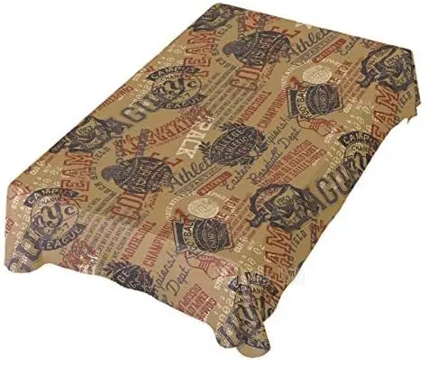 Vintage Baseball Academy Sports Art Table Cloth Wrinkle Resistant Table Covered Restaurant Kitchen Party 
Vintage Baseball Academy Sports Art Table Cloth Wrinkle Resistant Table Covered Restaurant Kitchen Party
