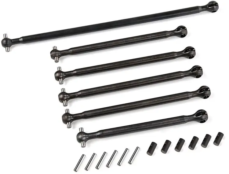 High strength reinforced steel 9mm diameter drive shafts set for ROVAN ROFUN LT LOSI 5IVE-T
High strength reinforced steel 9mm diameter drive shafts set for ROVAN ROFUN LT LOSI 5IVE-T