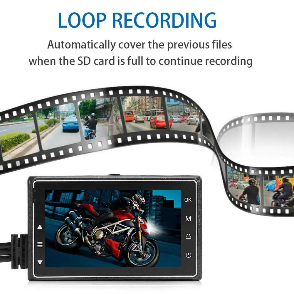 Jerry 5201 Dual Camera Motorcycle DVR Video Recorder CV06 3.0-inch color 16:9 HD screen VGA format 1080P/60f/s JPEG
Jerry 5201 Dual Camera Motorcycle DVR Video Recorder CV06 3.0-inch color 16:9 HD screen VGA format 1080P/60f/s JPEG