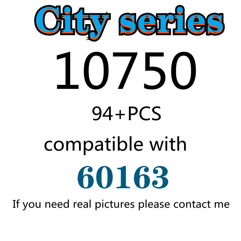 94PCS 10750 Building Block Toy City Series 60163 Assembled Building Block Children's Toy Gifts
94PCS 10750 Building Block Toy City Series 60163 Assembled Building Block Children's Toy Gifts