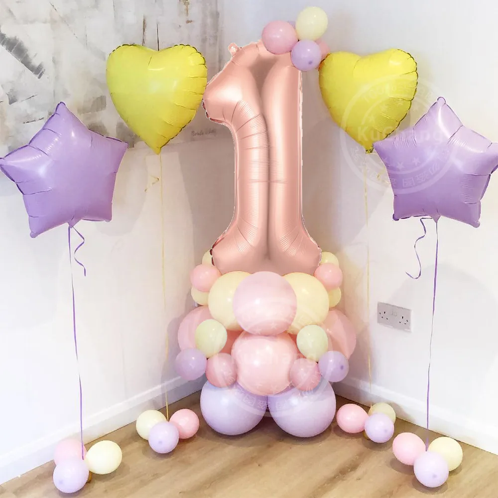 46Pcs Champagne Gold Pink Digital Aluminum Foil Balloon Set Five-Pointed Star Peach Heart Balloon Birthday Party Children's Toy
46Pcs Champagne Gold Pink Digital Aluminum Foil Balloon Set Five-Pointed Star Peach Heart Balloon Birthday Party Children's Toy