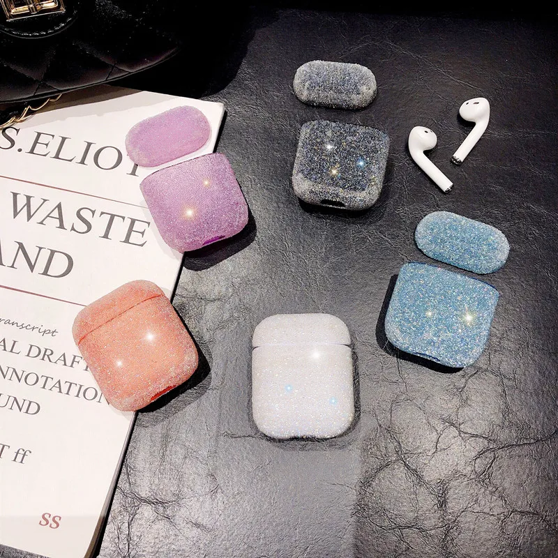 Bling Glitter Sequins Hard Case For Apple Airpods Wireless Bluetooth Earphone Accessories For AirPods 1 2 Headset Crystal Cover
Bling Glitter Sequins Hard Case For Apple Airpods Wireless Bluetooth Earphone Accessories For AirPods 1 2 Headset Crystal Cover