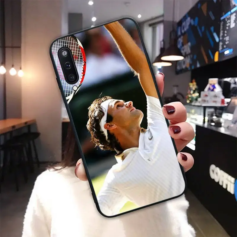 Roger Federer Black Silicone Cover Case For Samsung Galaxy A01 A10 A31 A51 A71 A91 A10S A30S M20 Funda
Roger Federer Black Silicone Cover Case For Samsung Galaxy A01 A10 A31 A51 A71 A91 A10S A30S M20 Funda