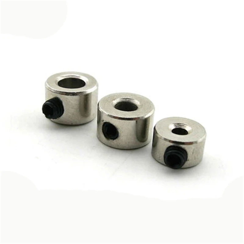 2pcs Mini Metal shaft Coupling inner Diameter 1.5 / 2 / 2.5 / 3/4 / 5mm Stainless clip sleeve limit Ring positioning round 3D
2pcs Mini Metal shaft Coupling inner Diameter 1.5 / 2 / 2.5 / 3/4 / 5mm Stainless clip sleeve limit Ring positioning round 3D