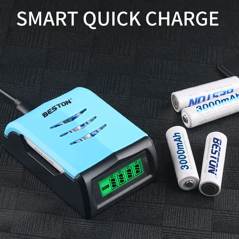 Beston high quality LCD display fast charger C9001 for AA/AAA Ni-MH battery
Beston high quality LCD display fast charger C9001 for AA/AAA Ni-MH battery
