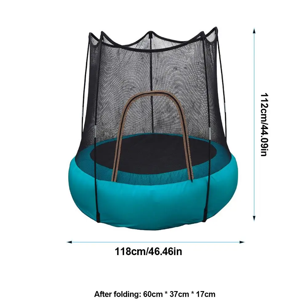 Children's Inflatable Trampoline Portable Foldable Safe Jumping Fun Toy For Indoor Outdoor