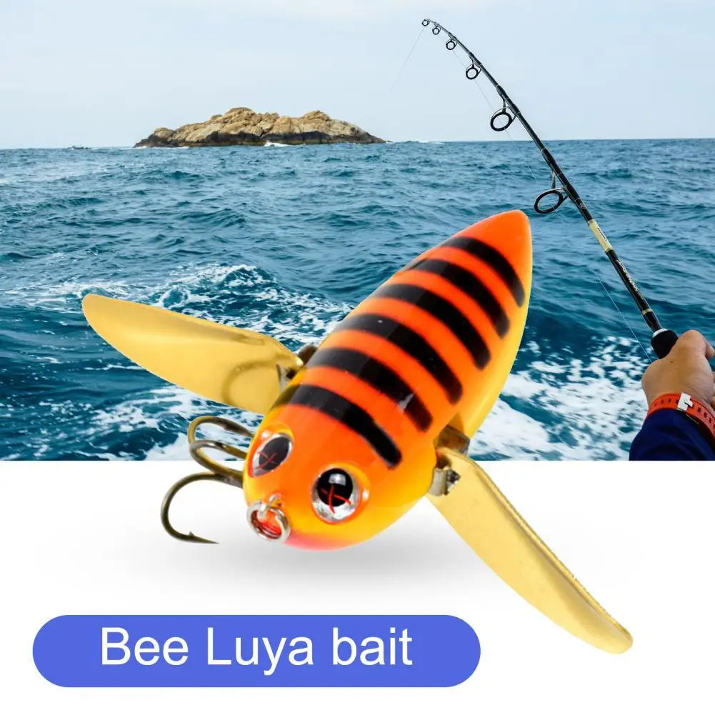 12.5g 5.8cm Bee Bait Solid Treble Hook Hard Artificial Insect Bee Bionic Lure Accessories for Outdoor
12.5g 5.8cm Bee Bait Solid Treble Hook Hard Artificial Insect Bee Bionic Lure Accessories for Outdoor