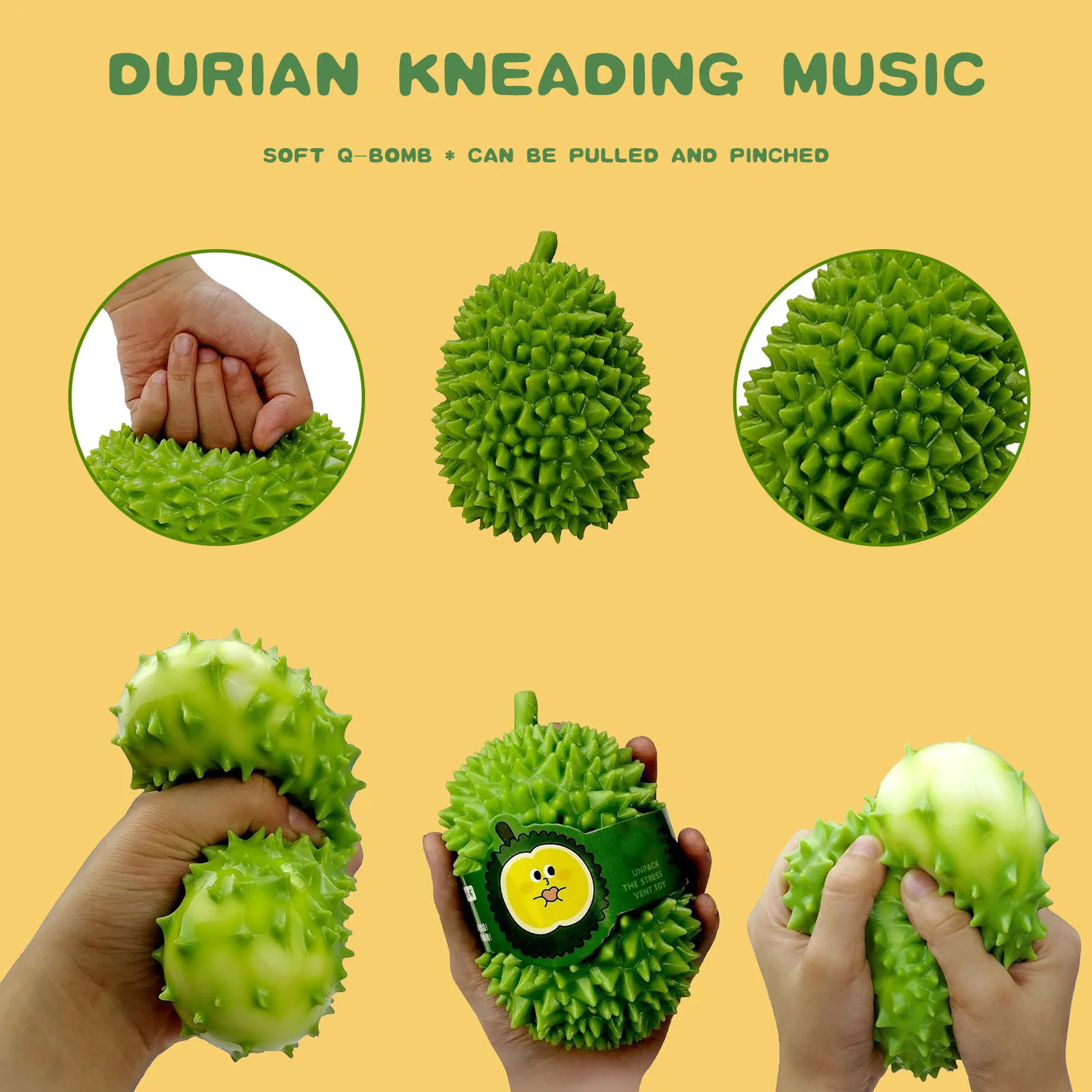 Urian Decompression Vent Pinch Children Fruit Hand Pinch Decompression Toy Sensory Squeeze Squishy Antistress Rebound Pinch #50
Urian Decompression Vent Pinch Children Fruit Hand Pinch Decompression Toy Sensory Squeeze Squishy Antistress Rebound Pinch #50