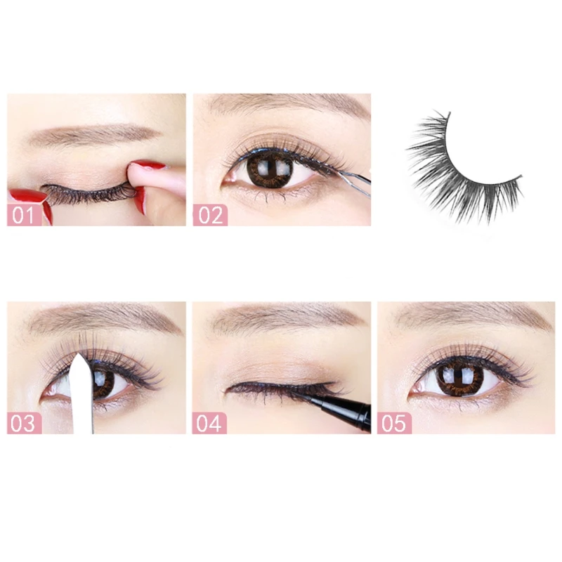 5 Pairs/set Soft Mink False Hair Eyelashes Fluffy Thick Eyes Extension Makeup Eye Eyelashes Soft Lashes Big Handmade H5D8
5 Pairs/set Soft Mink False Hair Eyelashes Fluffy Thick Eyes Extension Makeup Eye Eyelashes Soft Lashes Big Handmade H5D8
