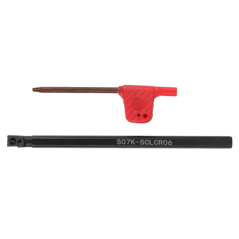 1Pcs Turning Tool SCLCR S07K-SCLCR06 Internal Lathe Boring Bar Tungsten Carbide Tools
1Pcs Turning Tool SCLCR S07K-SCLCR06 Internal Lathe Boring Bar Tungsten Carbide Tools