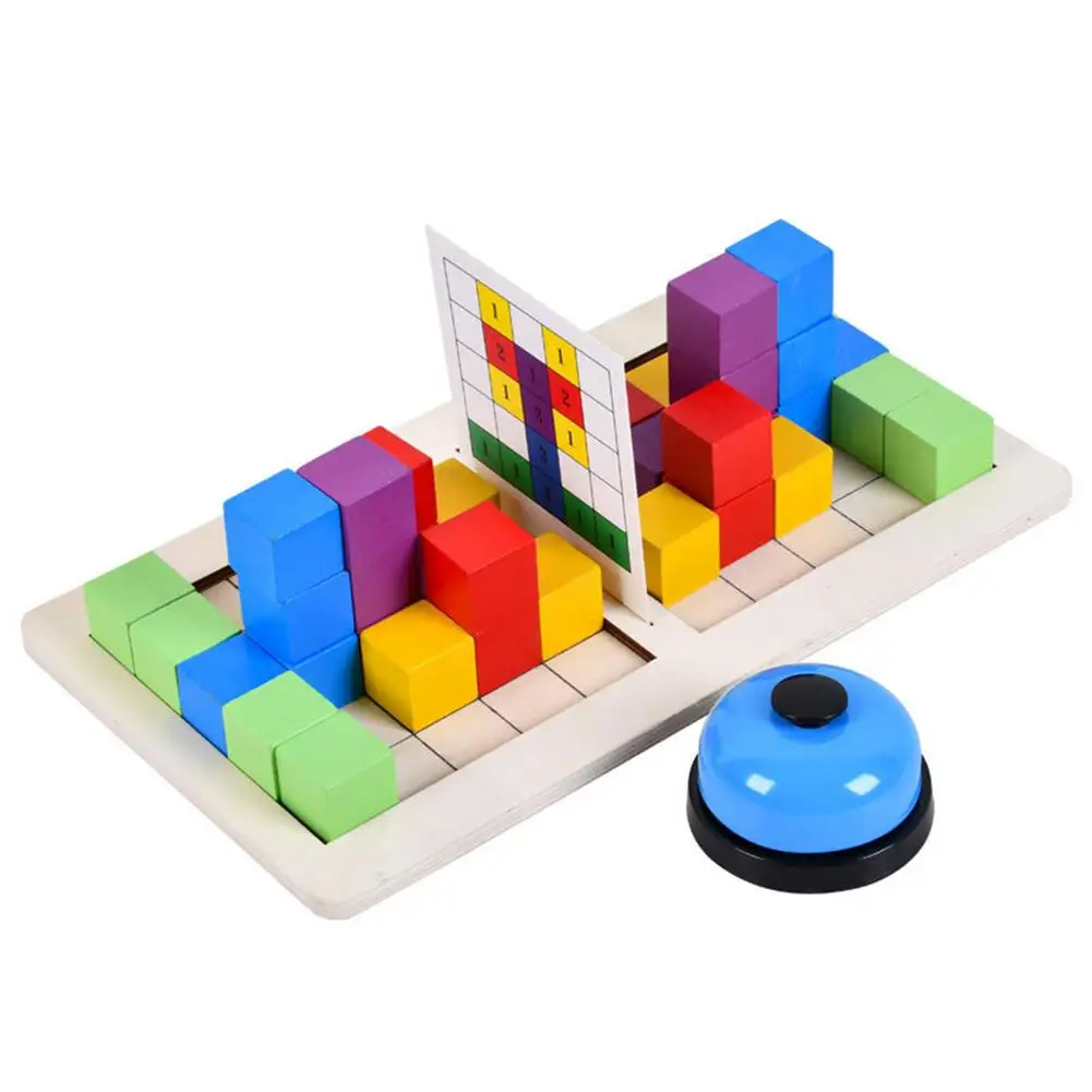 Two Players Battle Building Blocks Building Blocks For Toddlers Wooden Construction Stacker Montessori Learning Toys
Two Players Battle Building Blocks Building Blocks For Toddlers Wooden Construction Stacker Montessori Learning Toys