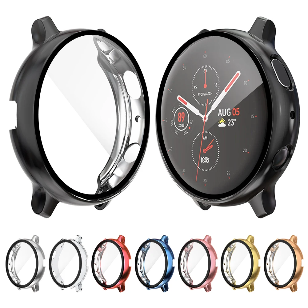 Гальванизированный чехол + закаленное стекло экран Protetcor для Samsung Galaxy Watch Active 2 40 мм 44 мм все-вокруг бампер края рамки
Гальванизированный чехол + закаленное стекло экран Protetcor для Samsung Galaxy Watch Active 2 40 мм 44 мм все-вокруг бампер края рамки