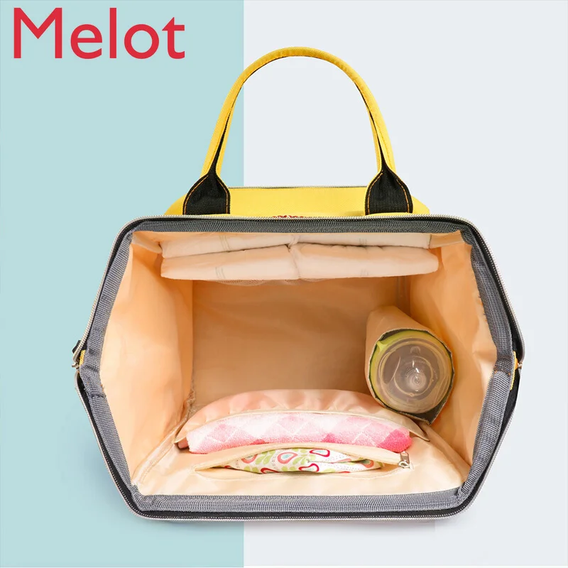 Mummy Bag Small Backpack Baby Diaper Bag New Fashion Backpack Baby Going out Feeding Bottle Bag Large Capacity Milk Powder Bag
Mummy Bag Small Backpack Baby Diaper Bag New Fashion Backpack Baby Going out Feeding Bottle Bag Large Capacity Milk Powder Bag