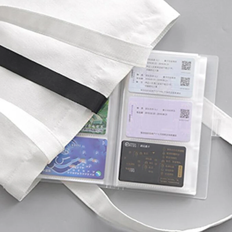 Transparent Plastic Cover Business Card Holder Clear 240 Card Holder Large Capacity Business Card Storage Book
Transparent Plastic Cover Business Card Holder Clear 240 Card Holder Large Capacity Business Card Storage Book