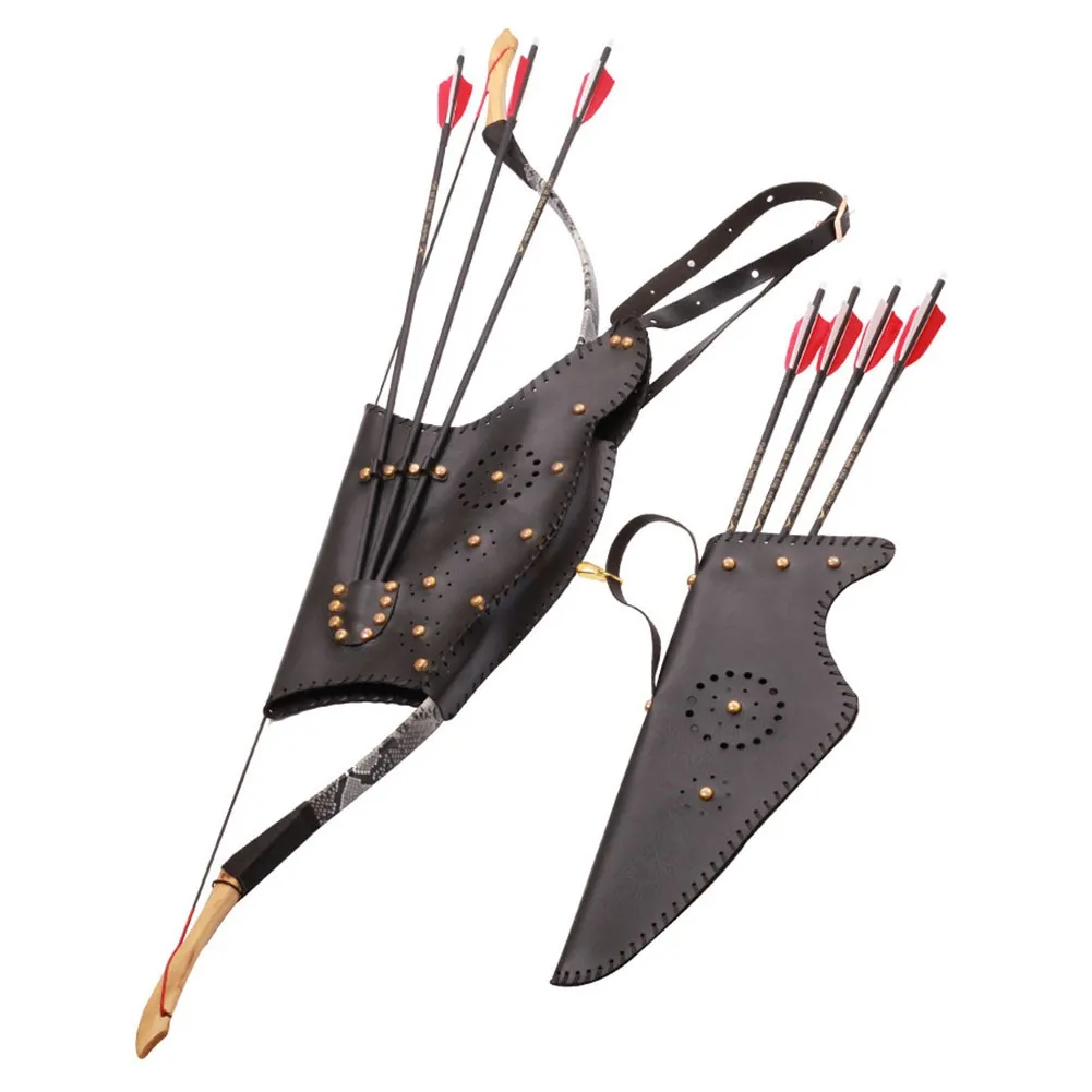 Traditional Recurve Bow Bag And Archery Arrow Quiver Leather Waist Hip Hunting Bow Case Outdoor Shooting Hunting Accessories
Traditional Recurve Bow Bag And Archery Arrow Quiver Leather Waist Hip Hunting Bow Case Outdoor Shooting Hunting Accessories