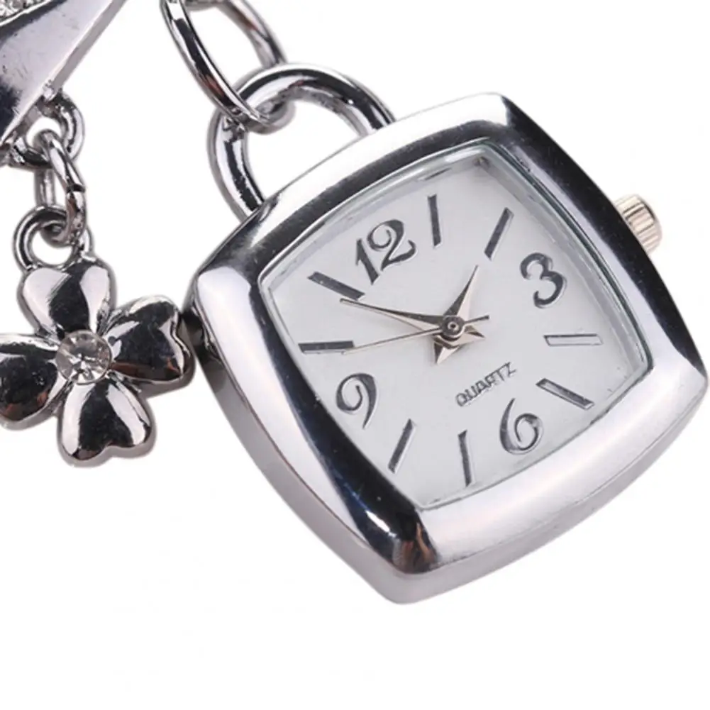 Женские наручные часы с подвеской-цепочкой и надписью стразы 2021 | Наручные