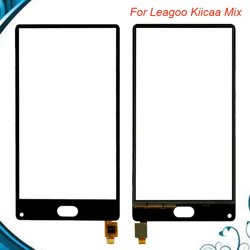Черное Сенсорное стекло для Leagoo Kiicaa Mix сенсорный экран дигитайзер сенсор