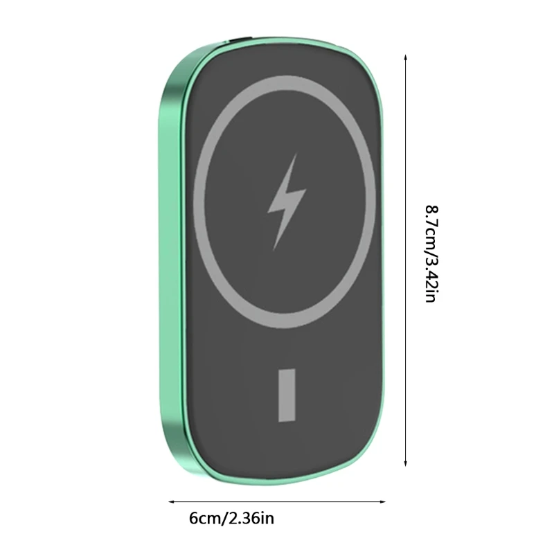 R2JA 4000/8000mAh Magnetic Power Bank Mini Portable Charger Fast Wireless Charging Smartphone Accessories
R2JA 4000/8000mAh Magnetic Power Bank Mini Portable Charger Fast Wireless Charging Smartphone Accessories