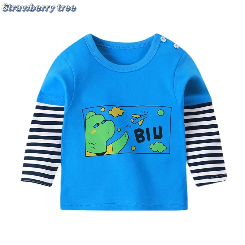 New Autumn Baby Girls Cartoon Cotton Long Sleeve T Shirt Children Tees Toddler Boys Girls Clothes T Shirts Kids Baby Clothes
New Autumn Baby Girls Cartoon Cotton Long Sleeve T Shirt Children Tees Toddler Boys Girls Clothes T Shirts Kids Baby Clothes