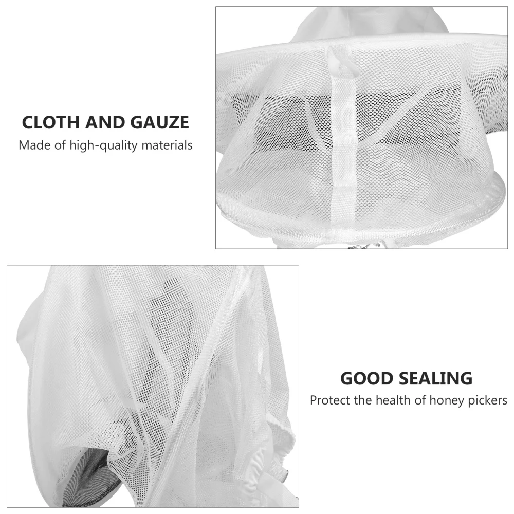 1pc Outdoor Garden Cap Face Protective Hat for Beekeeping (White)
1pc Outdoor Garden Cap Face Protective Hat for Beekeeping (White)