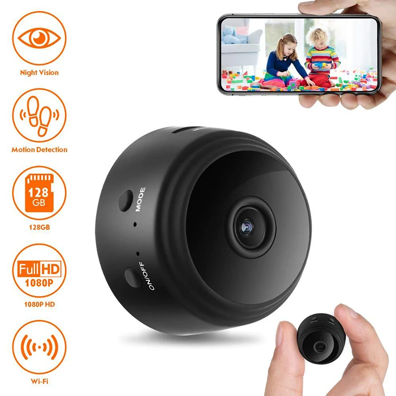 Home Security Camera Wireless ip Mini Camera WiFi Night Vision 1080P Wireless Surveillance Camera Remote Monitor
Home Security Camera Wireless ip Mini Camera WiFi Night Vision 1080P Wireless Surveillance Camera Remote Monitor