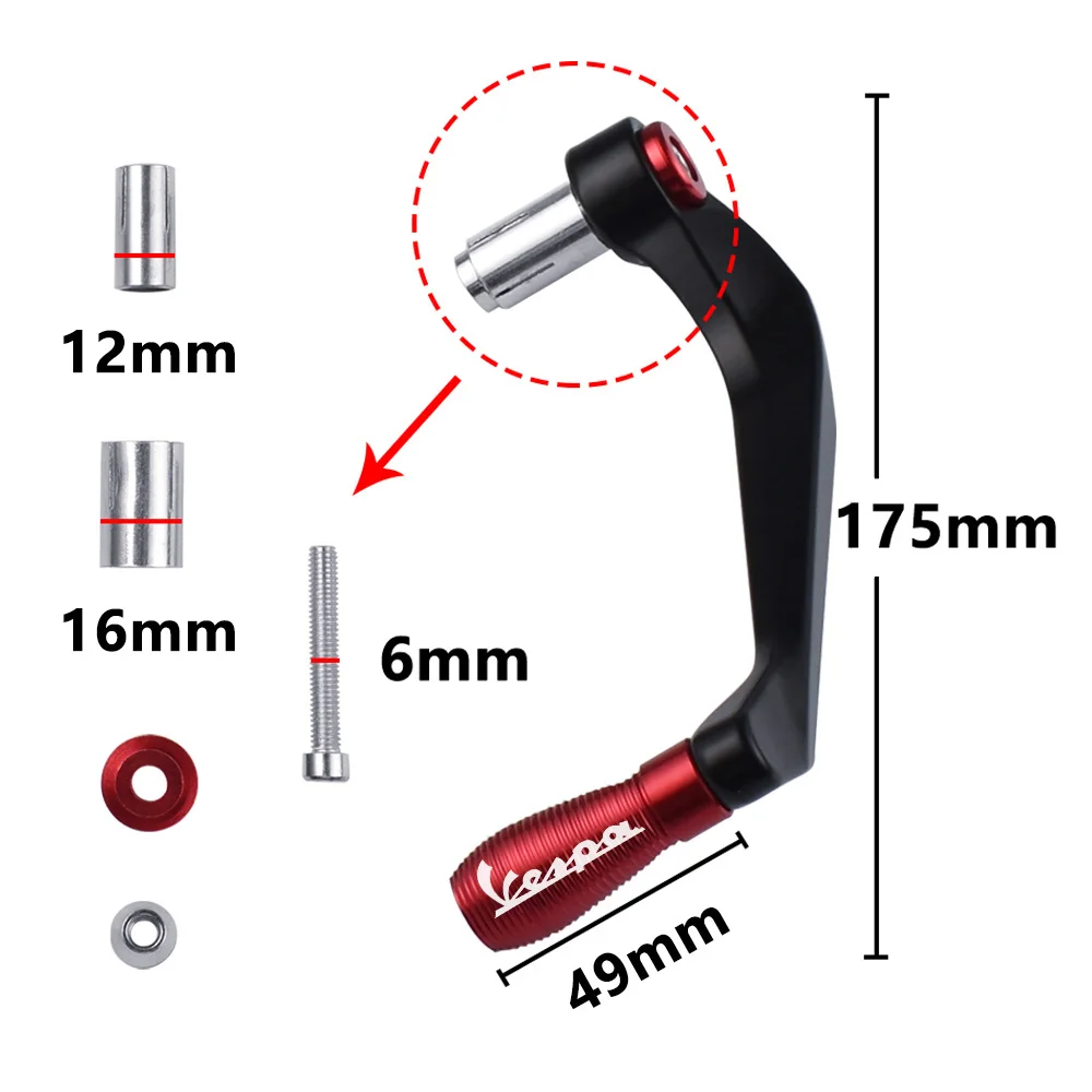 Vespa Motorcycle Lever Guard Brake Clutch Lever Protector Proguard For Piaggio Vespa GTS GTV LX 60 125 250 300 Primavera Sprint
Vespa Motorcycle Lever Guard Brake Clutch Lever Protector Proguard For Piaggio Vespa GTS GTV LX 60 125 250 300 Primavera Sprint