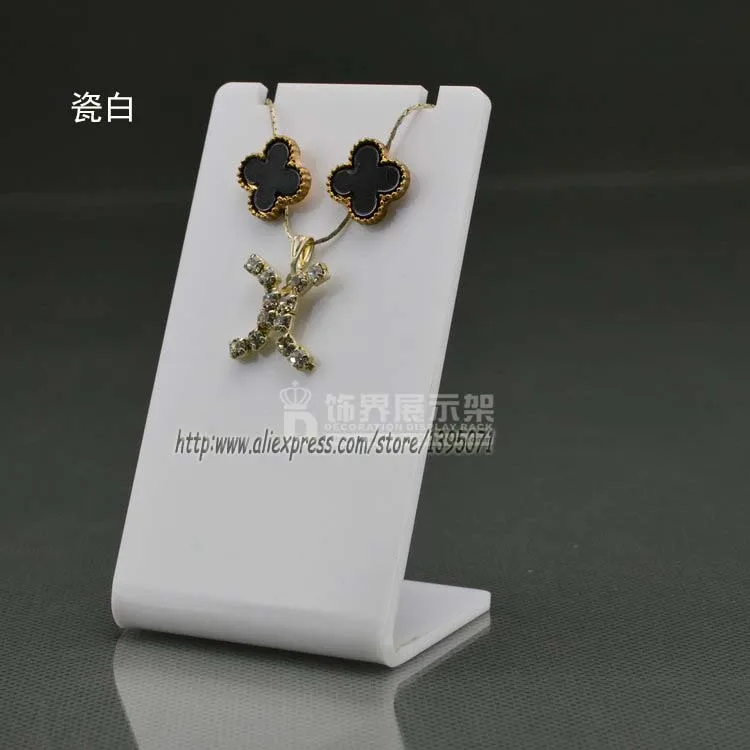 Wholesale 30pcs/lot Necklace Display Rack Acrylic Pendant Display Stand Jewelry Set Holder Earring Showcase
Wholesale 30pcs/lot Necklace Display Rack Acrylic Pendant Display Stand Jewelry Set Holder Earring Showcase