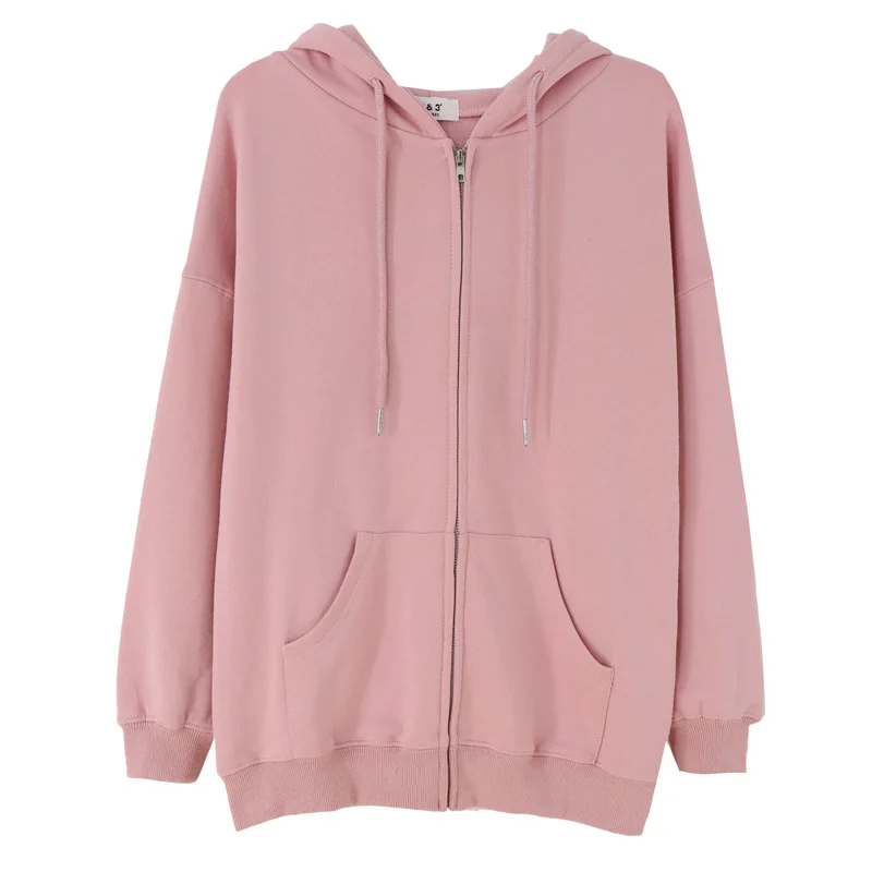 Fashion Zipper Hoodies Sweatshirts Women's 2020 New Korean-Style Loose Cotton Zipper Casual Hooded Jacket Autumn
Fashion Zipper Hoodies Sweatshirts Women's 2020 New Korean-Style Loose Cotton Zipper Casual Hooded Jacket Autumn