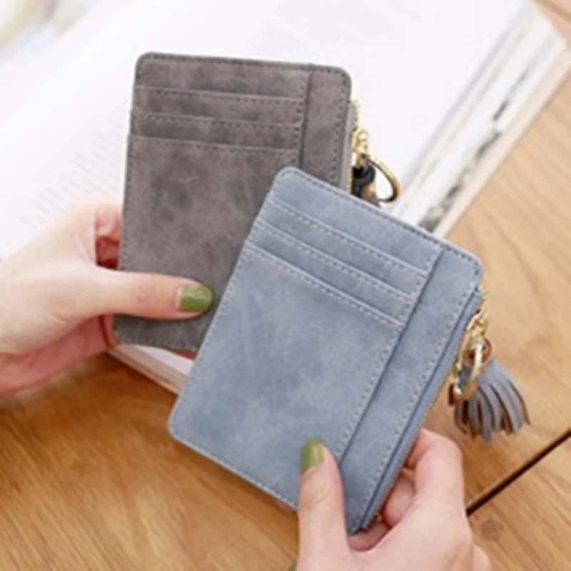 Визитница из искусственной кожи для мужчин и женщин, модный кошелек для мелочи, тонкий чехол для кредитных карт, портативная маленькая сумо... 
Визитница из искусственной кожи для мужчин и женщин, модный кошелек для мелочи, тонкий чехол для кредитных карт, портативная маленькая сумо...