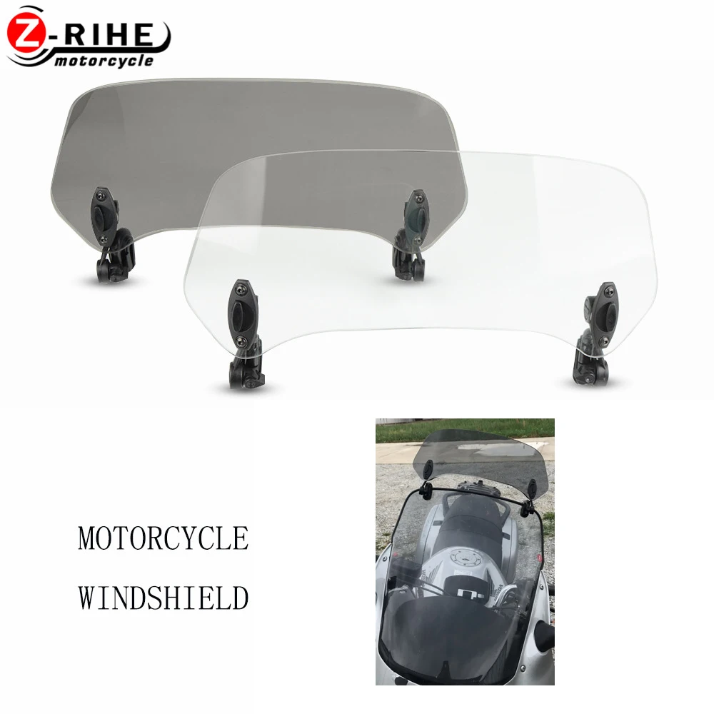 Motorcycle accessories Universal Windshield Modified Windscreen Heightening double bracket for BMW F750GS F850GS F 750 850 GS
Motorcycle accessories Universal Windshield Modified Windscreen Heightening double bracket for BMW F750GS F850GS F 750 850 GS