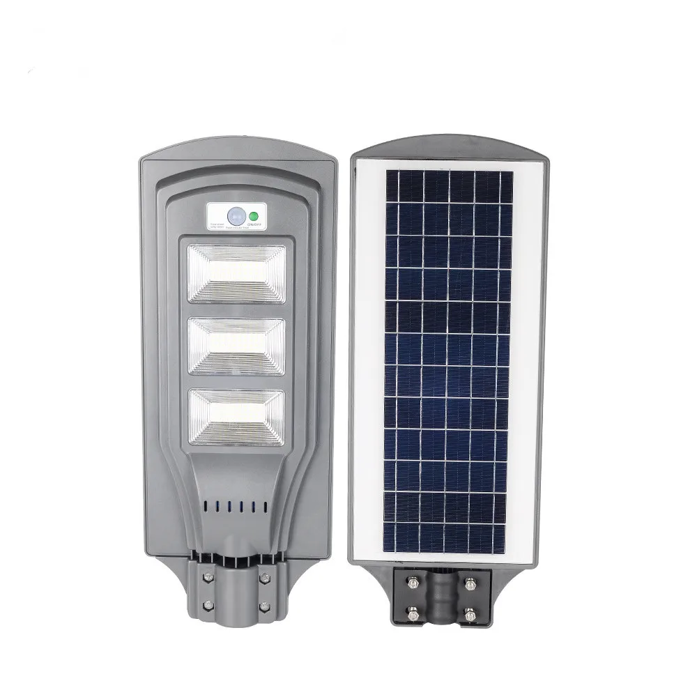 LED solar street light 50W 100W 150W SMD2835 chip with motion sensor garden IP65 waterproof outdoor | Освещение