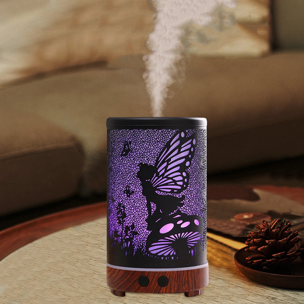Wrought Iron Aroma Diffuser Household Bedroom House Air Moisture Hollow Humidifier Double-sided Printing Projection Lamp
Wrought Iron Aroma Diffuser Household Bedroom House Air Moisture Hollow Humidifier Double-sided Printing Projection Lamp