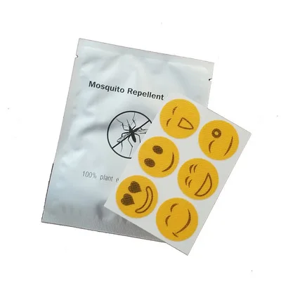 Mosquito Repellent Patches Stickers 100% Natural Non Toxic Keep Insects Far Away Camping Travel Smiling Face Drive Repeller
Mosquito Repellent Patches Stickers 100% Natural Non Toxic Keep Insects Far Away Camping Travel Smiling Face Drive Repeller