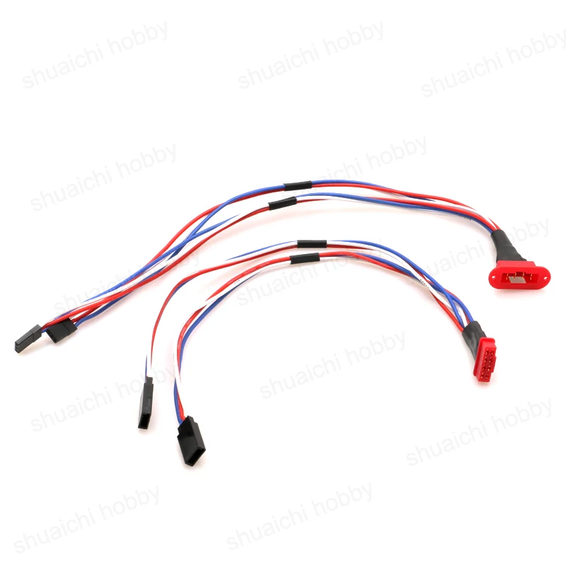 5pair MPX 8 Pin 2 Wires Connector 20AWG Male Female Servo Extension Cable Plug Power Supply Extend Cord for RC DIY Model Parts
5pair MPX 8 Pin 2 Wires Connector 20AWG Male Female Servo Extension Cable Plug Power Supply Extend Cord for RC DIY Model Parts