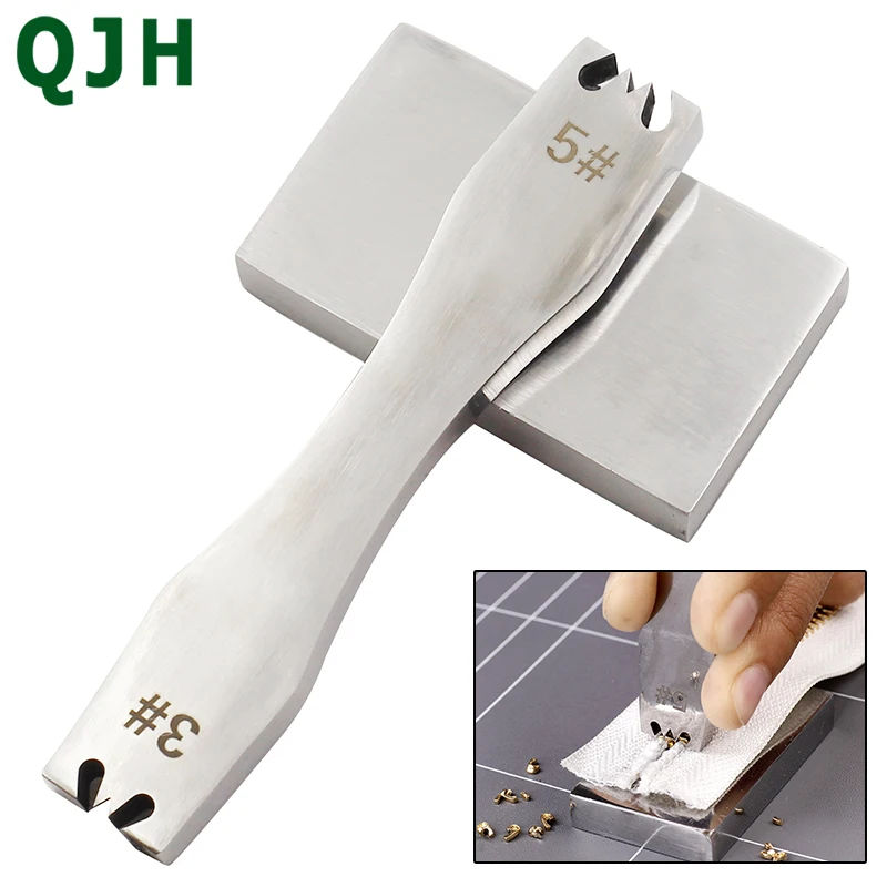 DIY Tools 3 # 5 # Zipper Steel Teeth Remover Blade Zipper Gear Remover diy Leather Craft Tool Zipper mounting accessories
DIY Tools 3 # 5 # Zipper Steel Teeth Remover Blade Zipper Gear Remover diy Leather Craft Tool Zipper mounting accessories