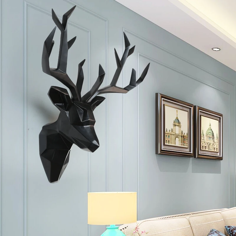 Large 3D Deer Head Statue Sculpture Decor Home Wall Decoration Accessories Animal Figurine Wedding Party Hanging Decoration
Large 3D Deer Head Statue Sculpture Decor Home Wall Decoration Accessories Animal Figurine Wedding Party Hanging Decoration