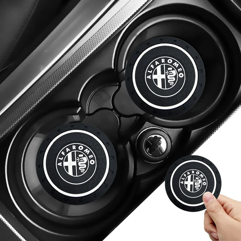 Car anti-skid water coaster Car logo coaster Car accessories For Alfa Romeo 159 147 156 166 Giulietta Giulia Mito Stelvio Spider
Car anti-skid water coaster Car logo coaster Car accessories For Alfa Romeo 159 147 156 166 Giulietta Giulia Mito Stelvio Spider