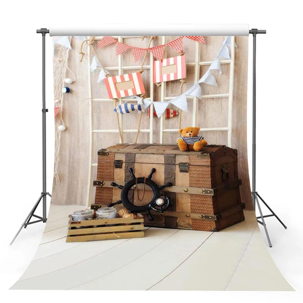 Avezano Photography Background Baby Shower Nautical Theme Treasure Chest Toy Bear Backdrop for Photo Studio Photocall Decoration
Avezano Photography Background Baby Shower Nautical Theme Treasure Chest Toy Bear Backdrop for Photo Studio Photocall Decoration