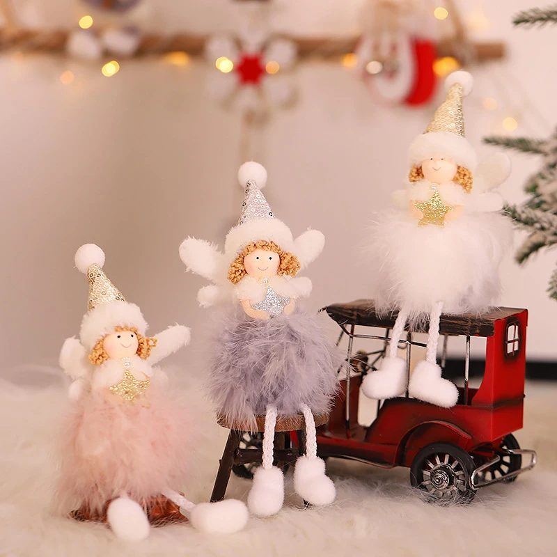 Cartoon Stand or Sit Christmas Hold Heart Star Snowflake Angel Doll Desk Toy New Year Party Table Decor Xmas Pendants Ornaments
Cartoon Stand or Sit Christmas Hold Heart Star Snowflake Angel Doll Desk Toy New Year Party Table Decor Xmas Pendants Ornaments