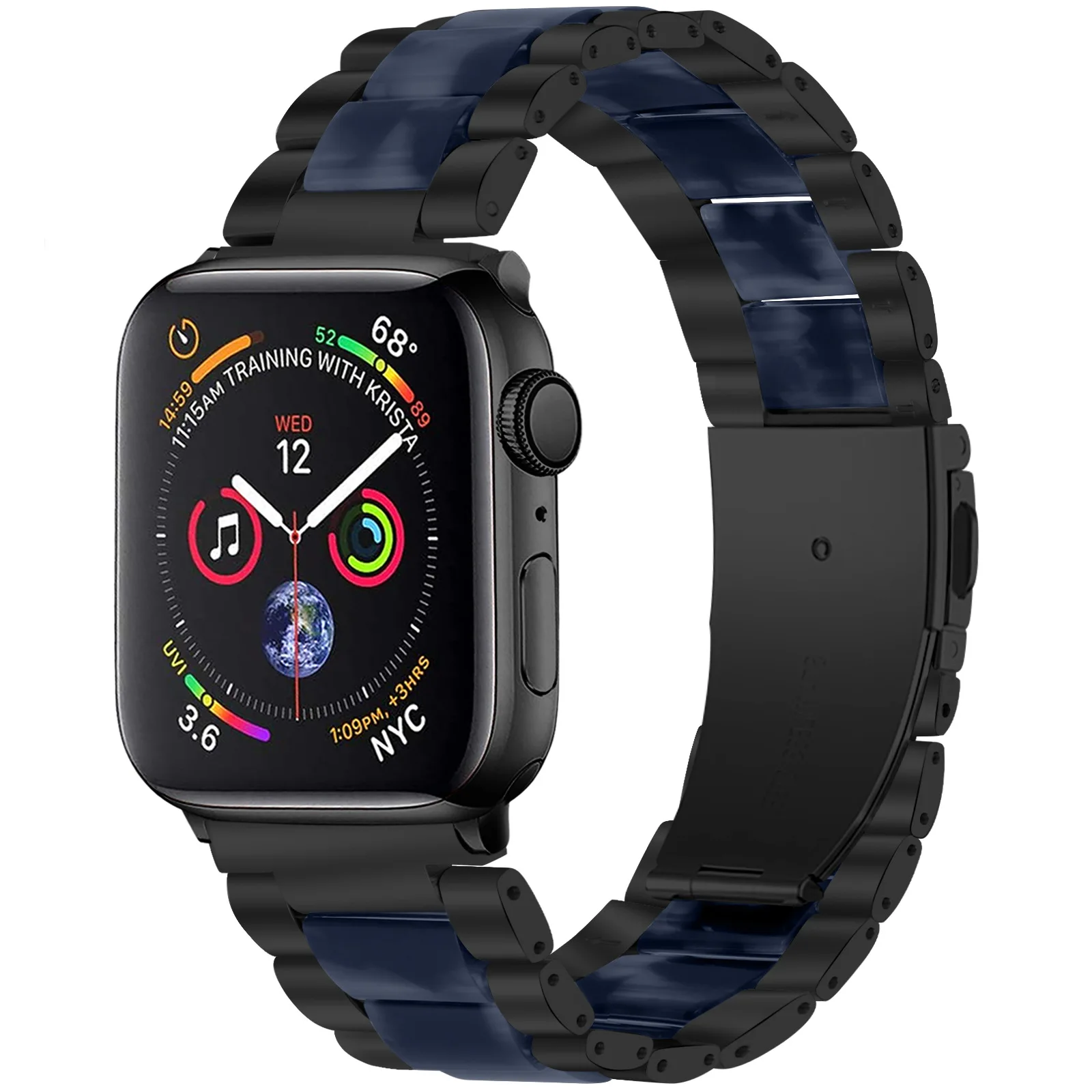 Ремешок металлический из нержавеющей стали для Apple Watch 6 Band SE, браслет для Apple Watch 3 42 мм 38 мм iWatch 5 4, 44 мм 40 мм 
Ремешок металлический из нержавеющей стали для Apple Watch 6 Band SE, браслет для Apple Watch 3 42 мм 38 мм iWatch 5 4, 44 мм 40 мм