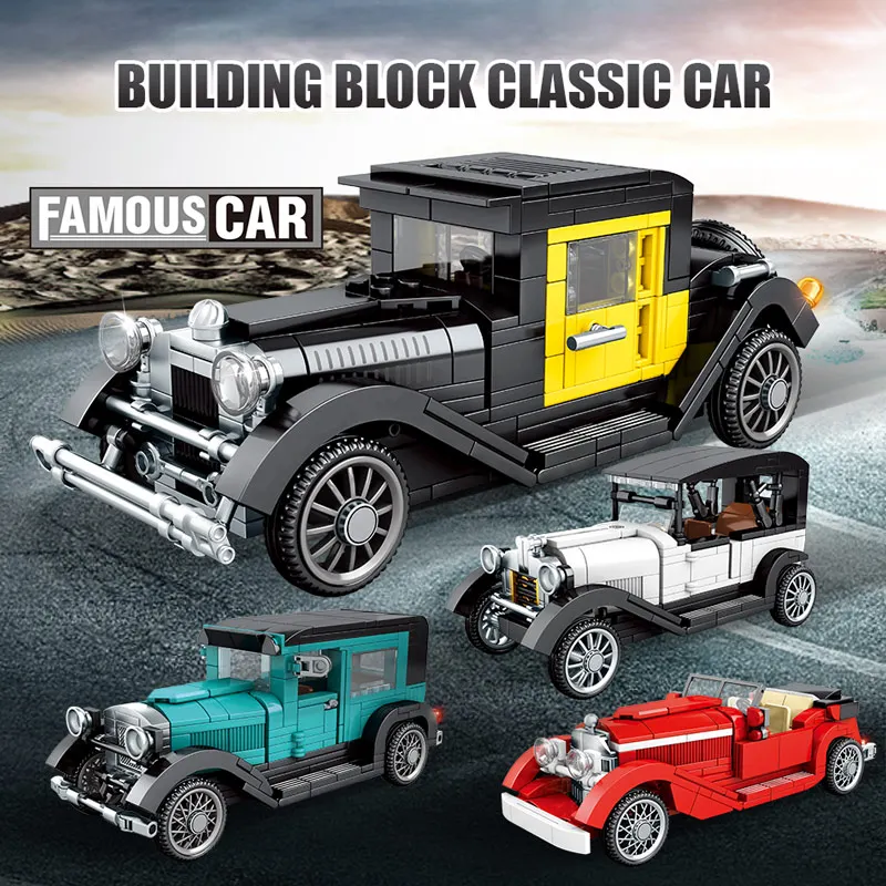 2021 Pull Back White Vintage Car Speed Super Racing Convertible Building Blocks Model Bricks Classic For Child Expert
2021 Pull Back White Vintage Car Speed Super Racing Convertible Building Blocks Model Bricks Classic For Child Expert