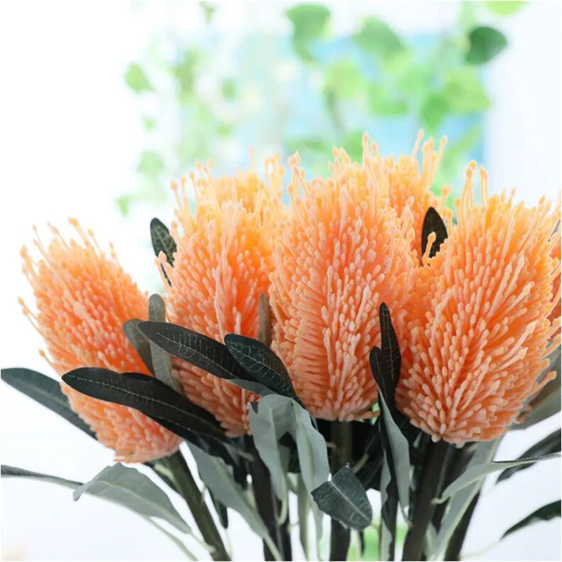 10Pcs Fake Short Stem Torch Flower 24.8" Length Simulation Anchovies for Wedding Home Decorative Artificial Flowers
10Pcs Fake Short Stem Torch Flower 24.8" Length Simulation Anchovies for Wedding Home Decorative Artificial Flowers