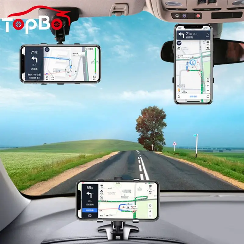 360 Degree Car Mobile Phone Holder Stand In Dashboard Rear View Mirror Sunshade Baffle Phone Holder GPS Mount
360 Degree Car Mobile Phone Holder Stand In Dashboard Rear View Mirror Sunshade Baffle Phone Holder GPS Mount