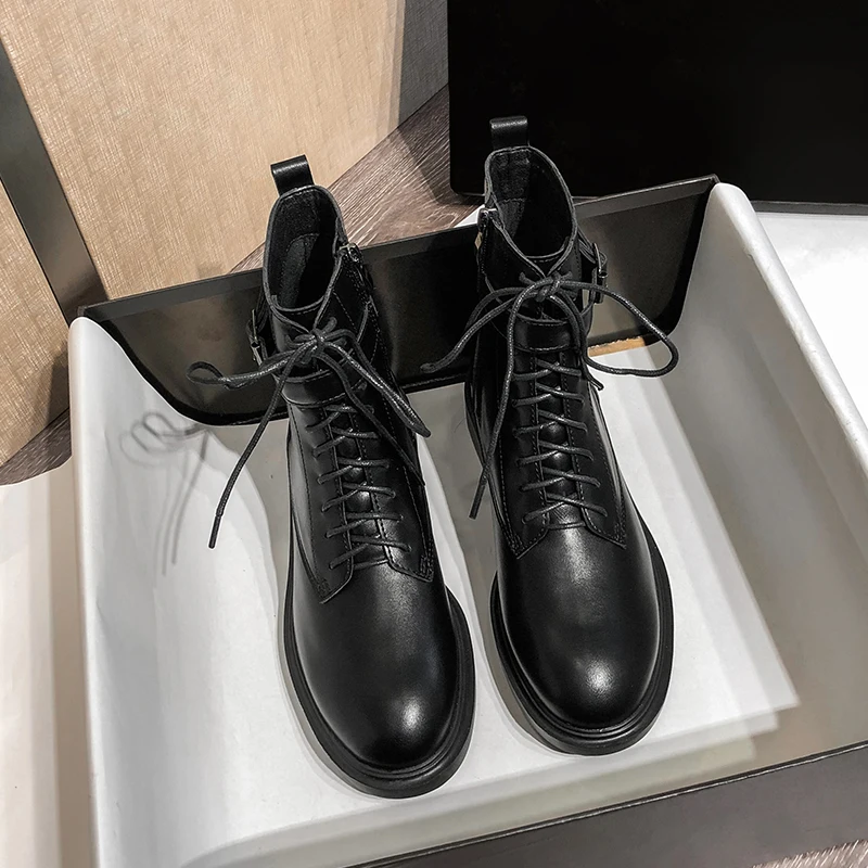 Hjwsfdcai Round Toe Women Lace-Up Motorcycle Boots PunkStyle Fashion Ladies Zipper Boots Classic Sexy Street Style Woman Shoes
Hjwsfdcai Round Toe Women Lace-Up Motorcycle Boots PunkStyle Fashion Ladies Zipper Boots Classic Sexy Street Style Woman Shoes