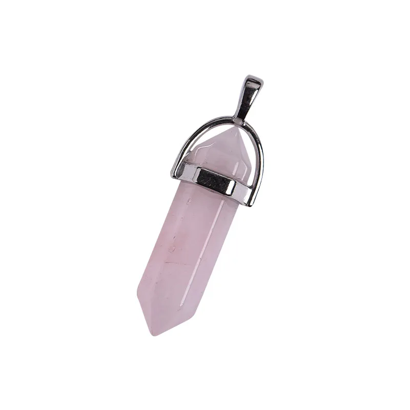 1PC natural crystal amethyst rose quartz crystal point pendant quartz mineral jewelry couple decoration holiday gift jewelry
1PC natural crystal amethyst rose quartz crystal point pendant quartz mineral jewelry couple decoration holiday gift jewelry