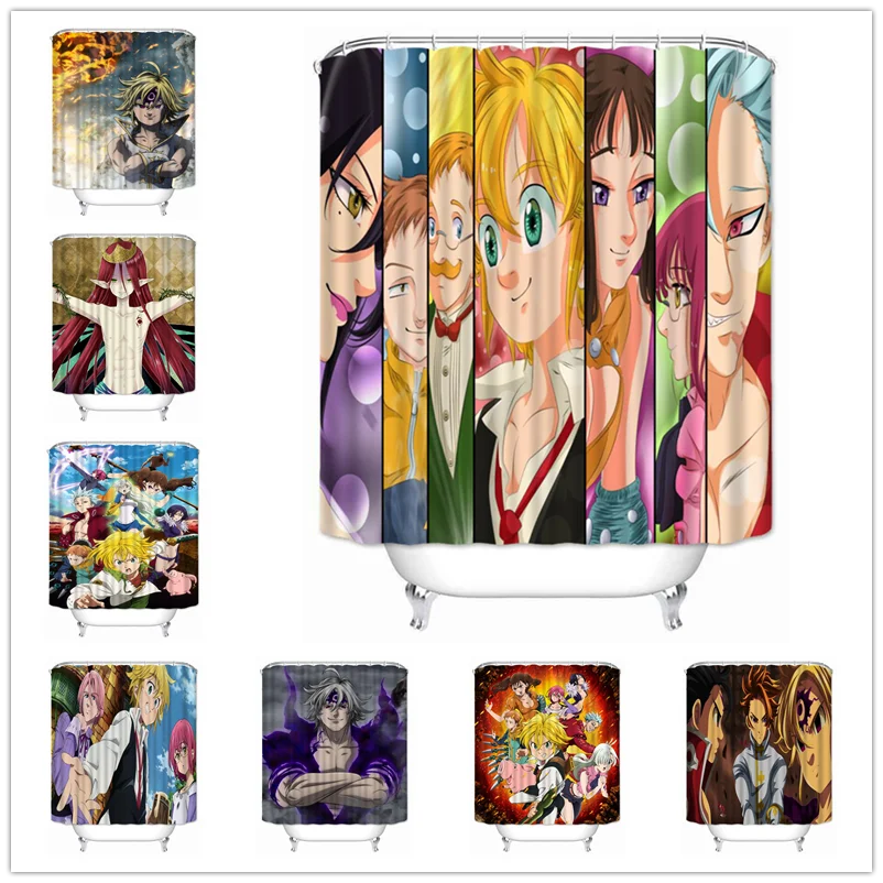 Musife Custom High Quality The Seven Deadly Sins Shower Curtain Waterproof Bathroom Polyester Fabric Bathroom Curtain
Musife Custom High Quality The Seven Deadly Sins Shower Curtain Waterproof Bathroom Polyester Fabric Bathroom Curtain