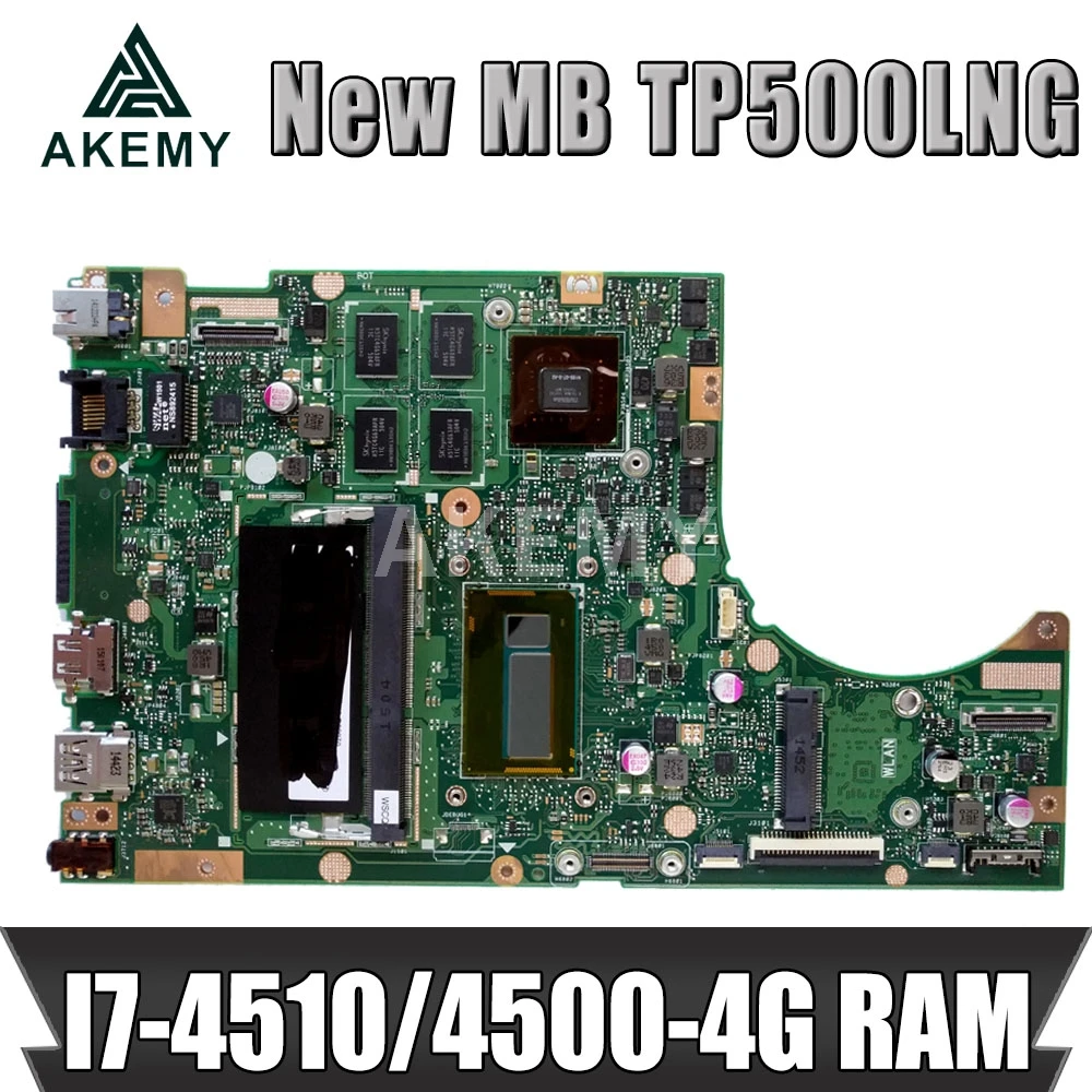 Akemy TP500LN материнская плата для For Asus TP500L TP500LJ TP500LD ноутбук Mianboard GT840M видеокарта I7-4510/4500-4G RAM
Akemy TP500LN материнская плата для For Asus TP500L TP500LJ TP500LD ноутбук Mianboard GT840M видеокарта I7-4510/4500-4G RAM